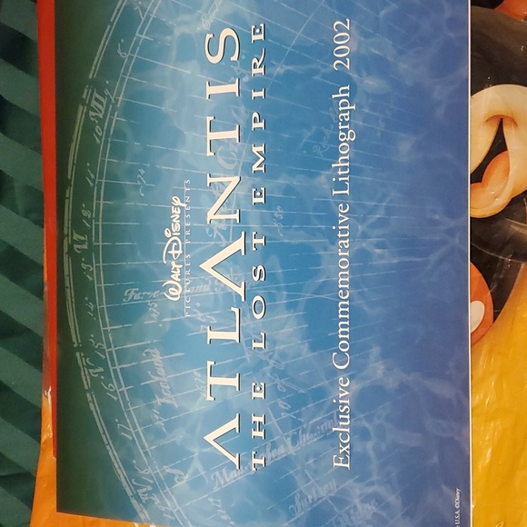 Atlantis Lithograph 2002 - Picture 3 of 3